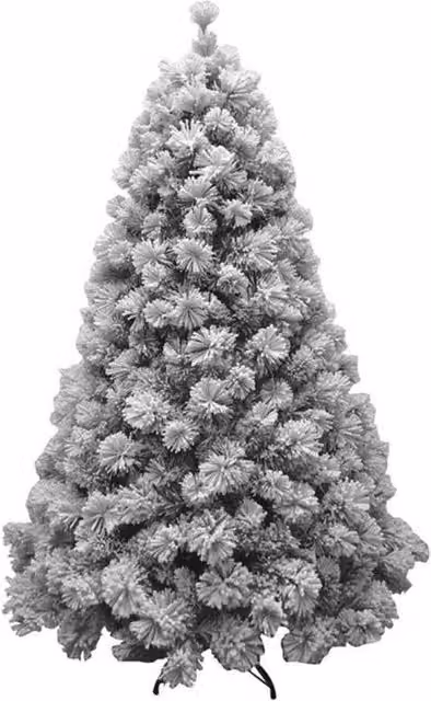 ALBERO DI NATALE GRAN SASSO INNEVATO ARTIFICIALE ALTEZZA 210 CM