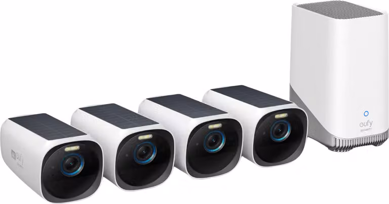 eufyCam S330 (eufyCam 3) Kit 4 telecamere bianco