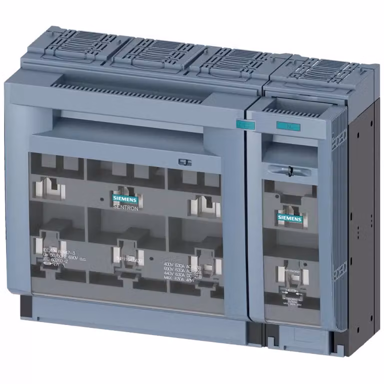 Siemens SENTRON, sezionatore con fusibile 3NP1, a 4 poli, NH3, 630 A 3NP11641DA20