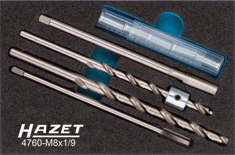 Kit di riparazione candelette Hazet 4760-M8X1/9