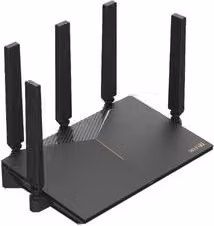 Router Mesh Dual Band Strong ROUTERBE3600 Black con tecnologia WiFi 7 e 4 porte Ethernet/LAN