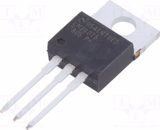 1x IC: Stabilizzatore di tensione 5V, regolato (no), 1,5A, montaggio a foro passante, modello LM7805CT/NOPB, marca Unger