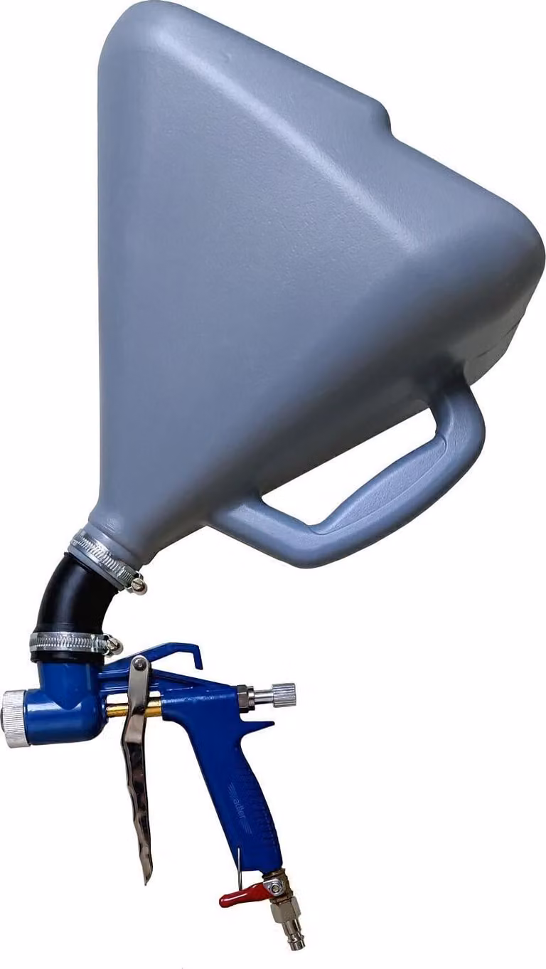 Pistola per intonaco Adler con serbatoio in plastica per giunti Ad9020