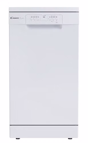 Candy Brava CDPH 2L1049W Lavastoviglie Slim, 10 Coperti, 5 Programmi, Ciclo Rapido, Partenza Ritardata, Classe E, 45x58x82 cm, Bianco
