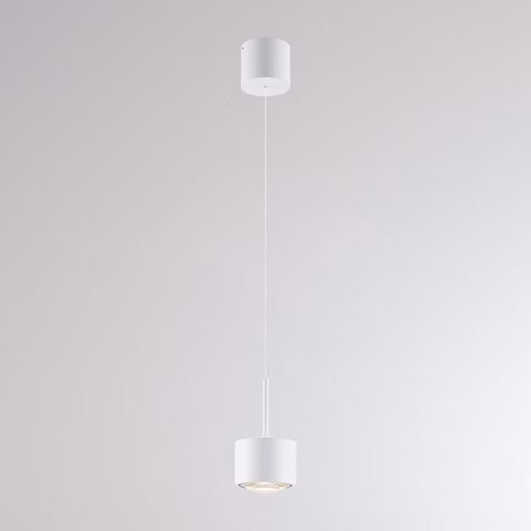 Molto Luce Lampada a sospensione MAG MINI, dimmerabile, Bianco / Opale, Soggiorno / Sala da pranzo, Alluminio, Moderno, Lampada a sospensione