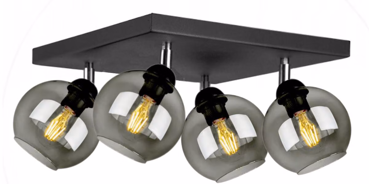 Lampada da soffitto Lampada a sospensione Ball Black Grey White (N100-AG4)