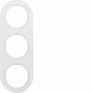Berker 10132089 Cornice bianco polare, lucido Serie R.classic