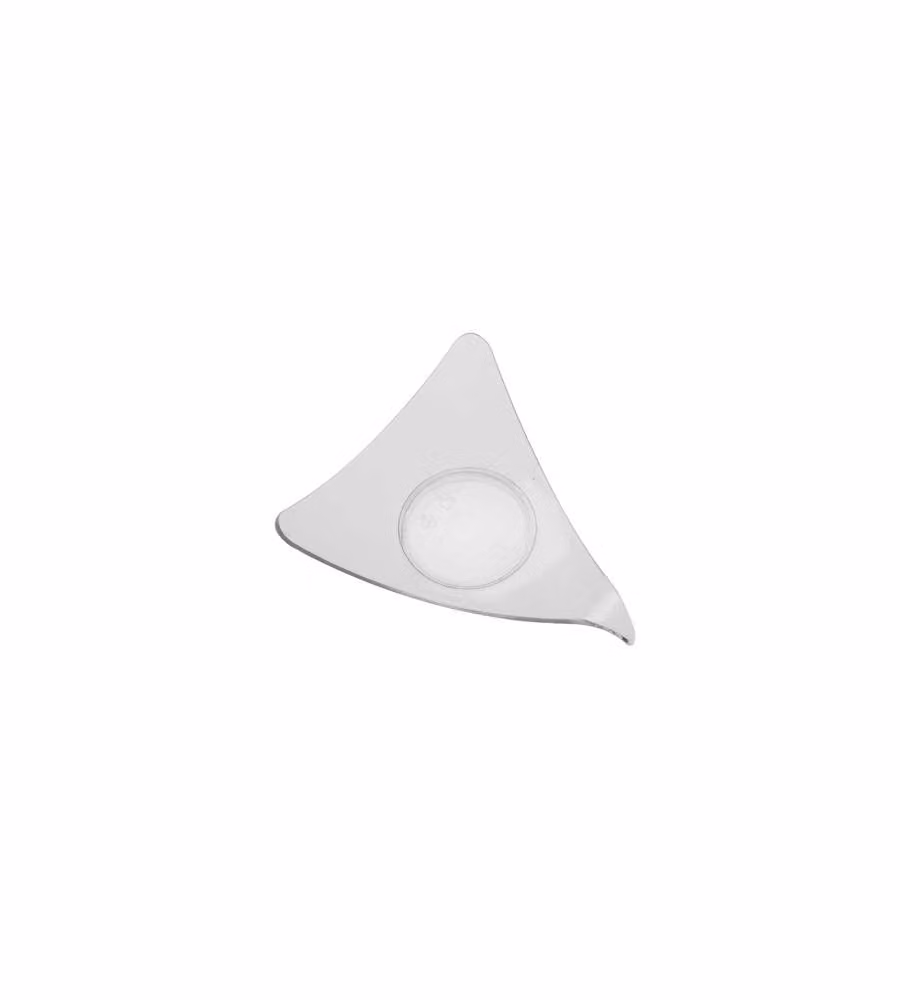 12 Coppette di plastica triangolari