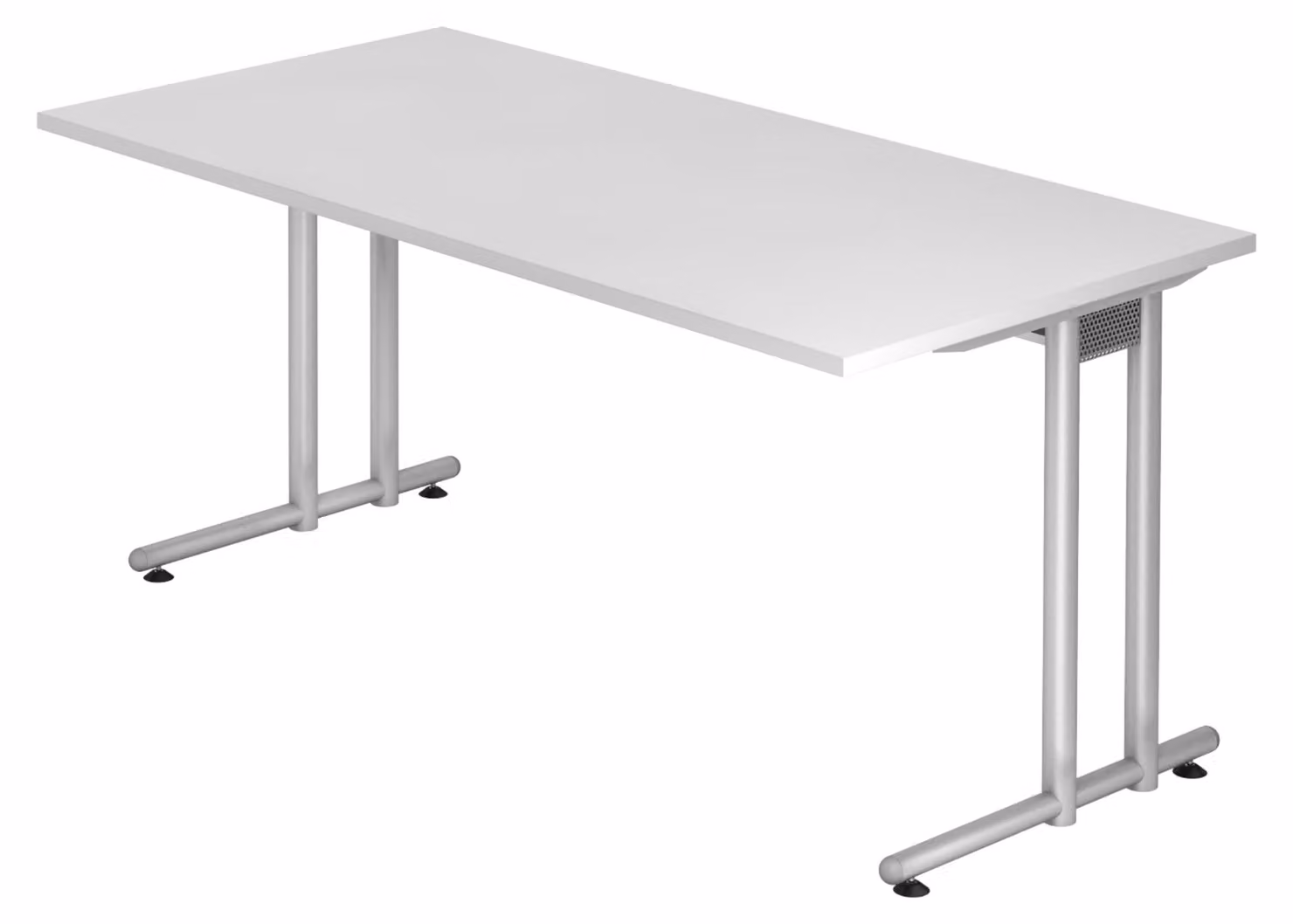 bümö Scrivania Serie-N - Decorazione: bianco, dimensioni: 160 x 80 cm