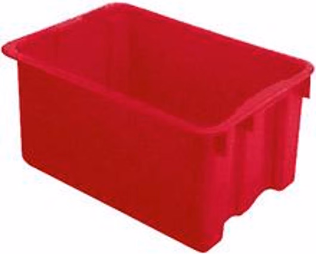 LA-KA-PE Contenitore girevole impilabile PP rosso - LB60/40 RED