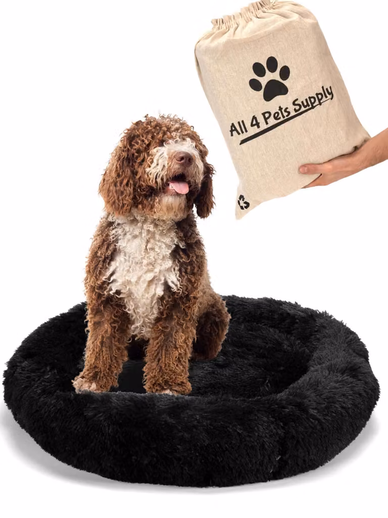 Cuccia ortopedica per cani con rivestimento removibile