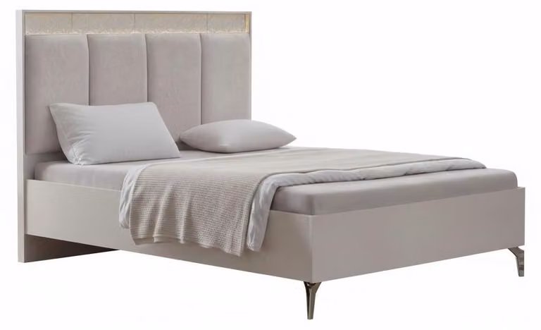 Letto elegante dal design moderno, per un comfort di riposo ottimale