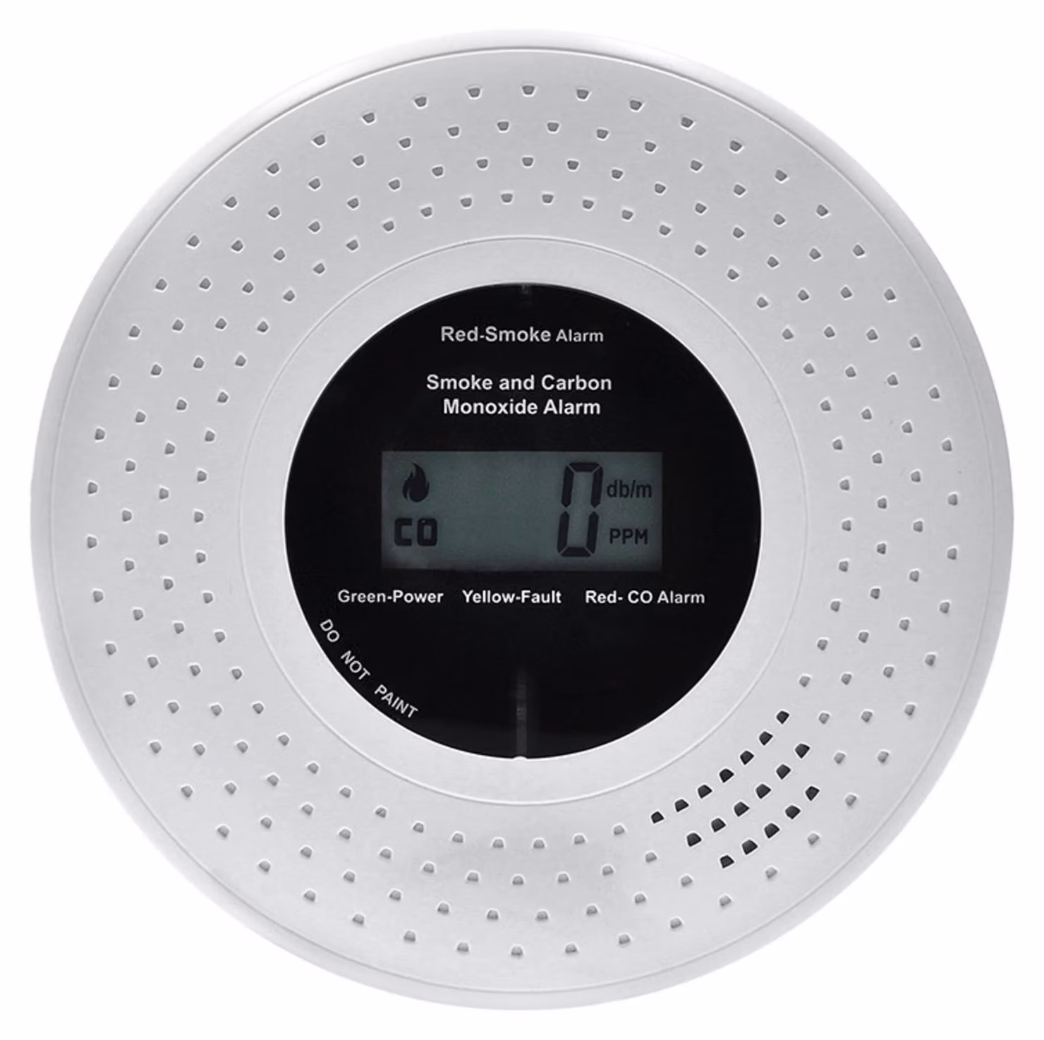 Solight 1D39A Rivelatore di fumo e monossido di carbonio Display LCD, 2 batterie AA