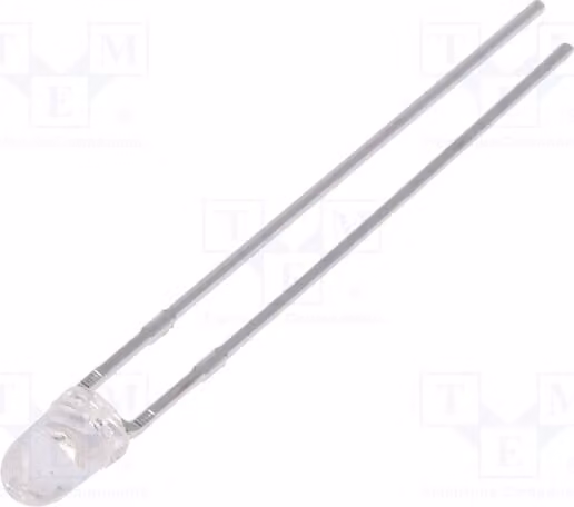 2 LED, 3 mm, 9000-15000 mcd, Quantità: 2, L-7104ZGC, Diodi LED a foro passante, 3 mm, 30°, verde