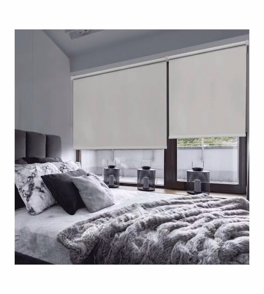 STOR PLANET Tenda a Rullo Oscurante Avorio 180x180 cm per Interni