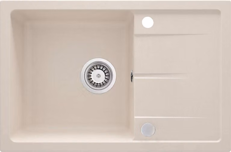 1-bowl granite sink with drainer