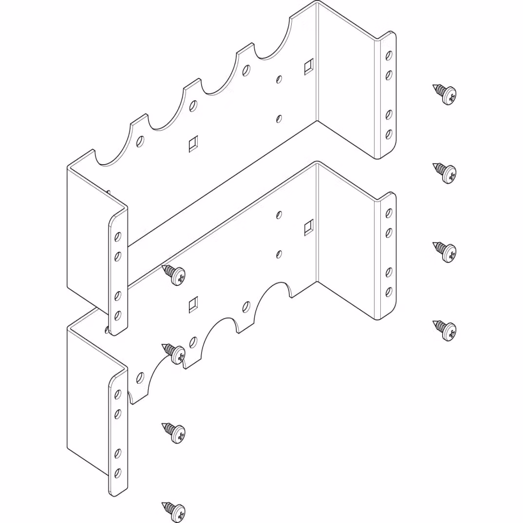 Traversa di montaggio ABN piatta 1FB/3RE_LS_5 per LSS/LTS (SE), 400-630 A, 3/4 p (5 pezzi) FMT13150FN5