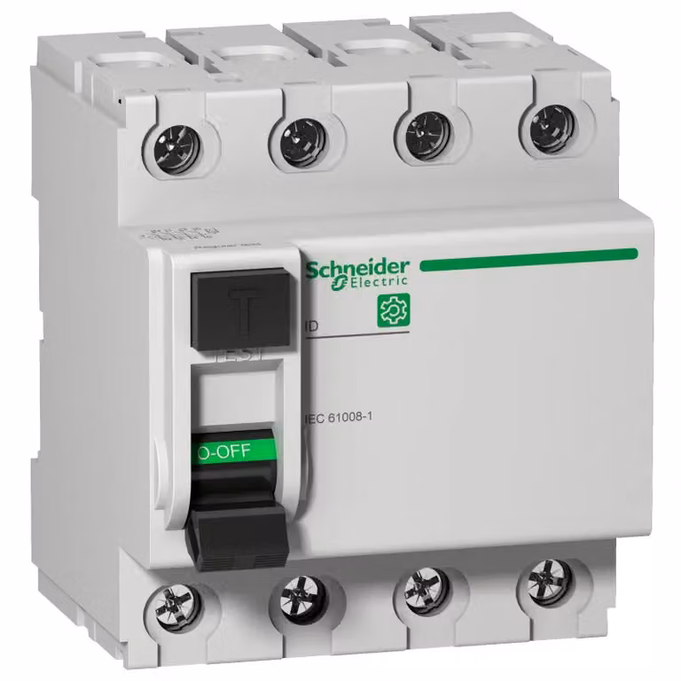 Interruttore differenziale Schneider Electric Multi 9 OEM ID a 4 poli 63 A 300 mA tipo A-SI M9R35463