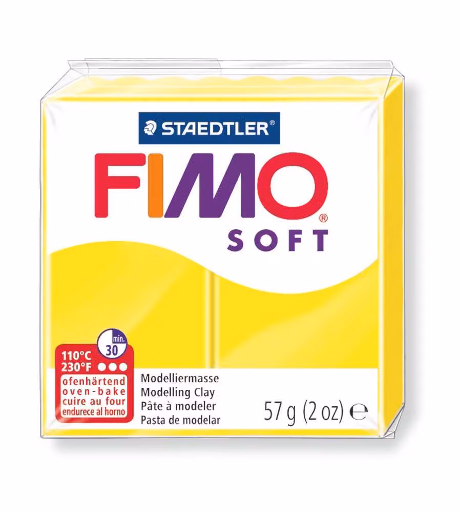 Pasta fimo soft 10 - 56 g limone