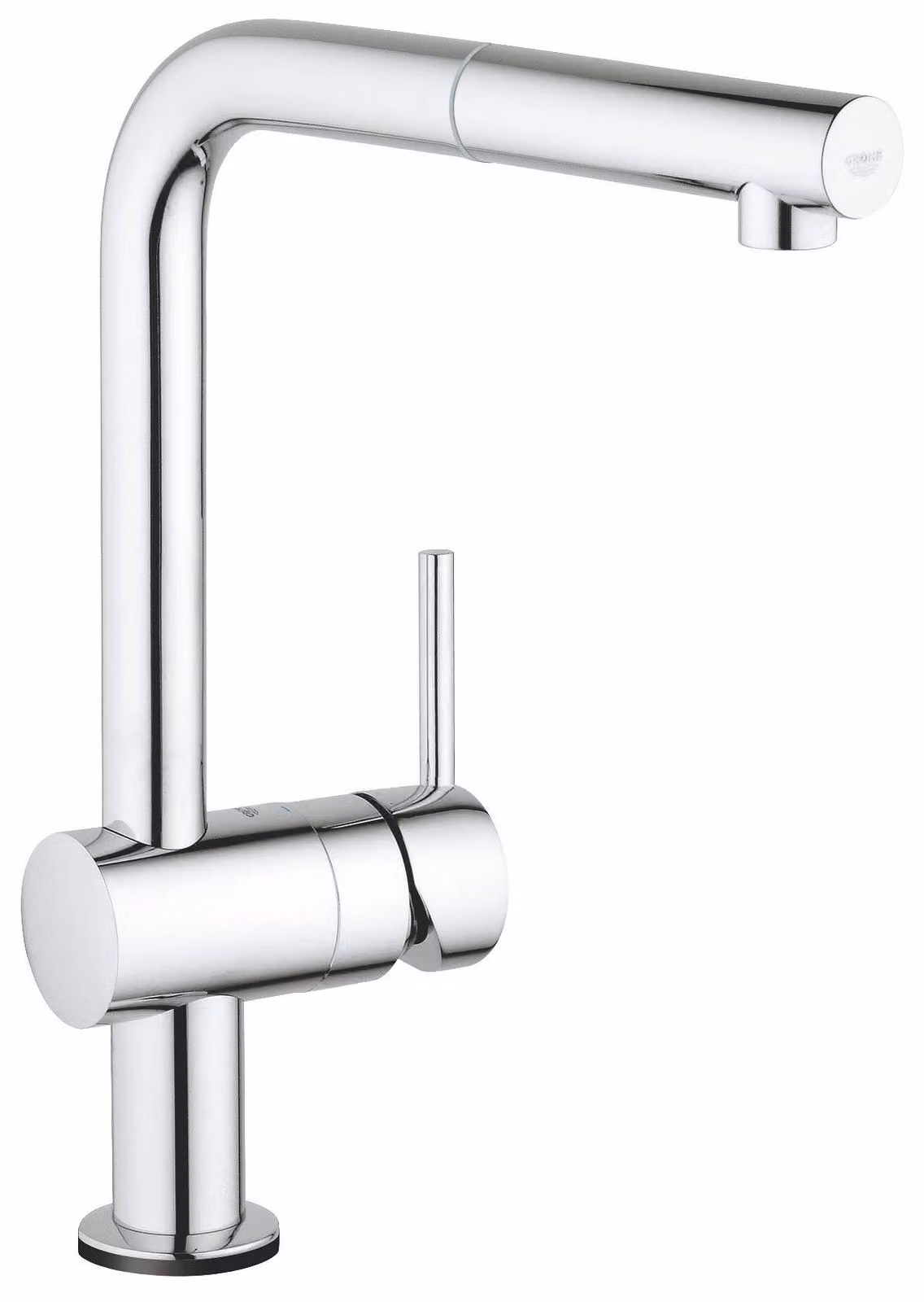 Miscelatore monocomando elettronico per lavabo, con controllo touch, finitura cromata, DN15