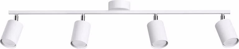 Faretto FJELLO bianco 4xGU10x10W in metallo, dimensioni: 20x24x100 cm, IP20, Pure Lume