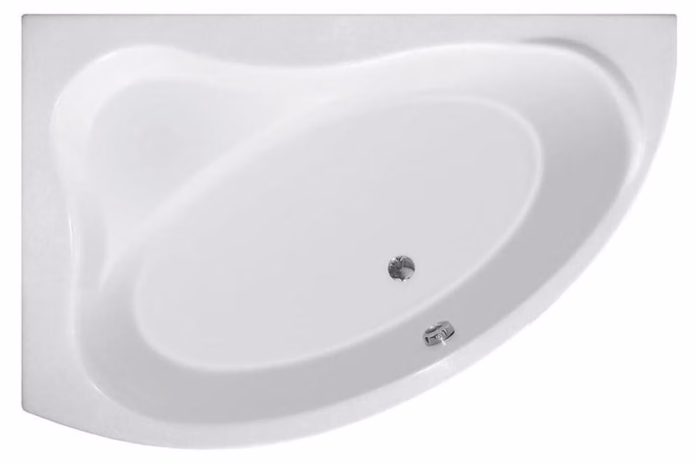 Vasche da bagno Aqualine - Vasca da bagno Orava 1480x900x380 mm, sinistra, bianco G1590
