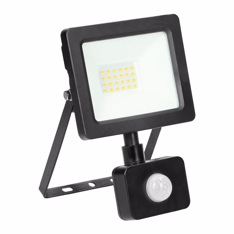 Proiettore LED ALLED con rilevatore di movimento PIR 20W 4000K 1500lm IP44 nero