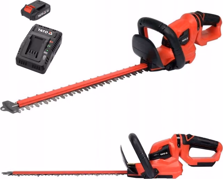 Tagliasiepi a batteria da 18 V, 55 cm (1 batteria + caricabatterie)