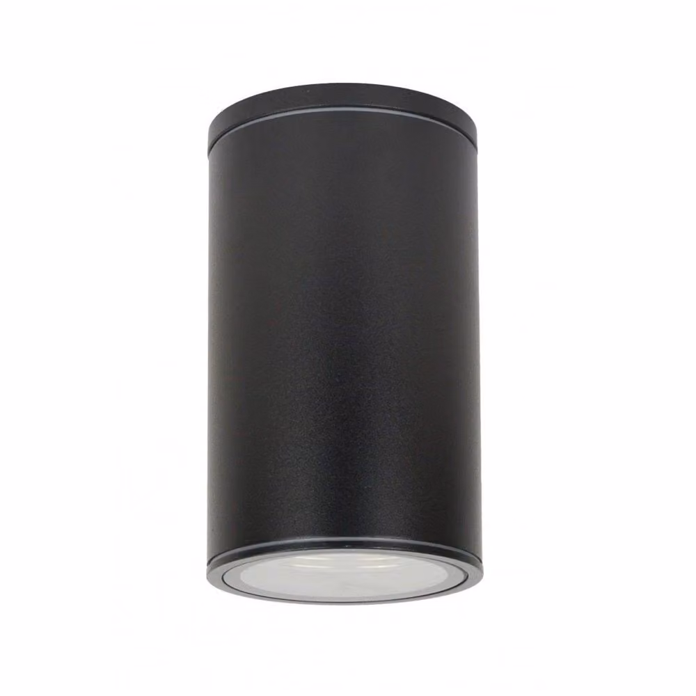 Lampada da soffitto spot esterna 11 cm di diametro 1xE27 nera IP54 SU-MA 7003 BL