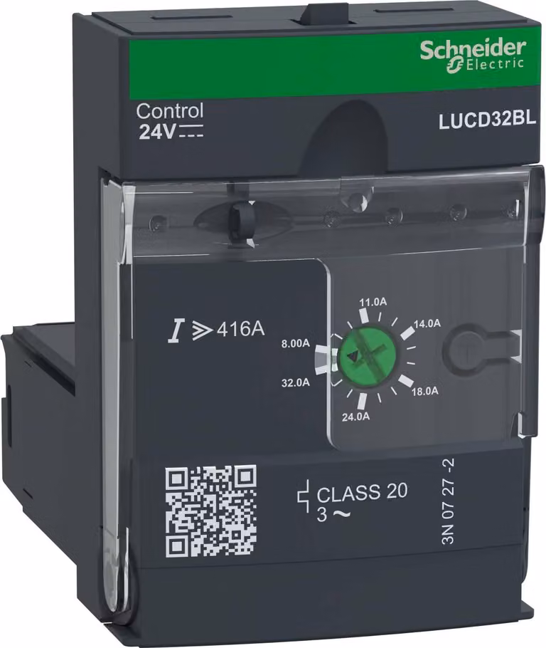 Unità di controllo Schneider Electric Extended LUCD, classe 20, 8-32A, 24 V DC LUCD32BL