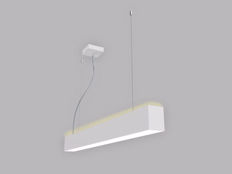 LED2 3314851DT Lampada a sospensione LINO II 90 P/N-Z, con TRIAC 24 W 3000 K/3500 K/4000 K UGR, bianca