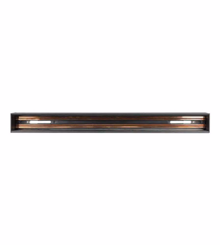 Binario per faretti magnetici V-TAC in alluminio nero, installabile a superficie, a sospensione o ad incasso, Lunghezza: 150 cm – 2