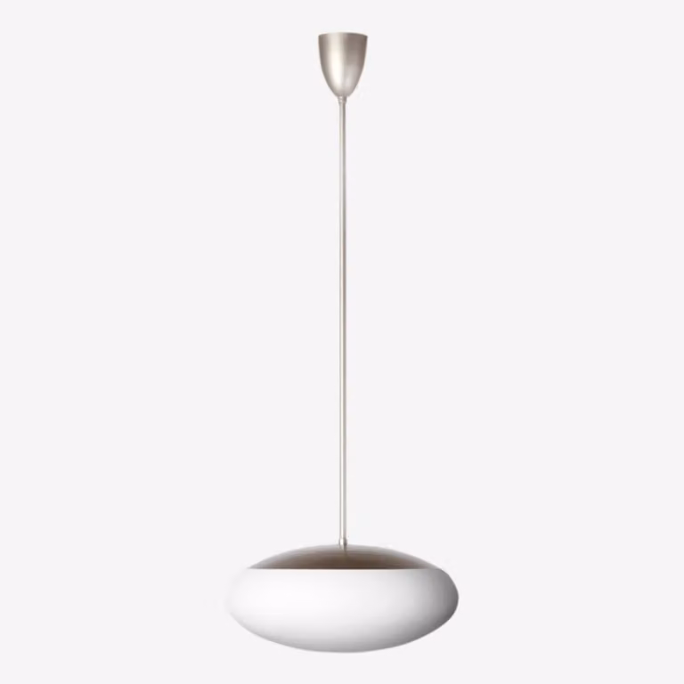 Lampada a sospensione LUCIS DAPHNE ZT 3x75(57)W E27 vetro Argento Dorato Opal ZT.13.D550.70
