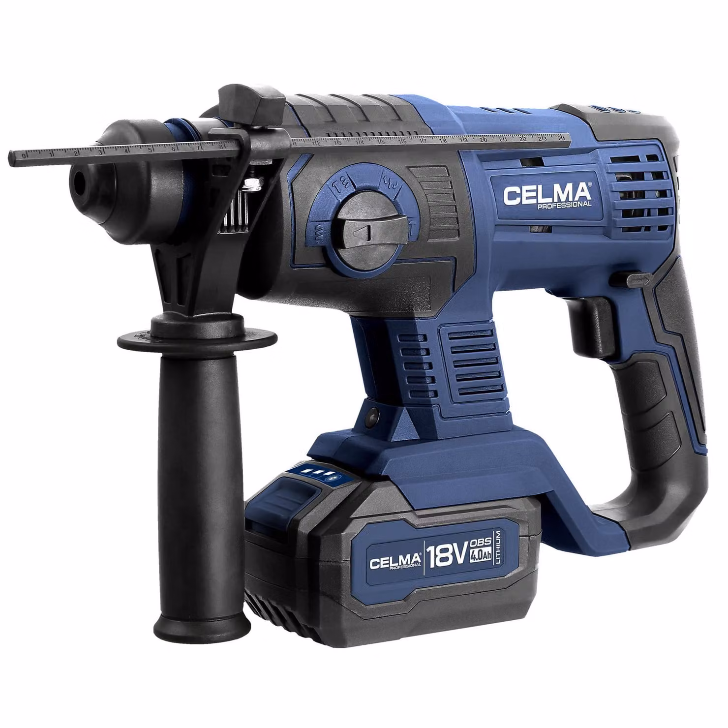 Martello perforatore CELMA Professional PRWg 2-20OBS 18V 1x4Ah SDS Plus 2J + caricabatteria