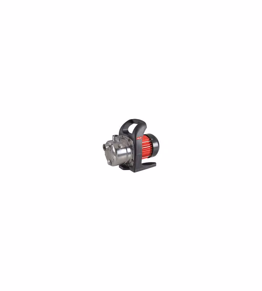 Valex Elettropompa Autoadescante 800W Rosso/Nero 3000 l/h INOX Giardino