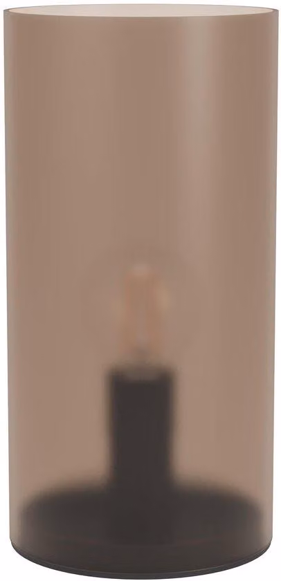 Lampada a cilindro in vetro per un'illuminazione accogliente