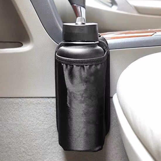 Allecto Plus - Portabottiglie da appendere per auto, organizer per sedili