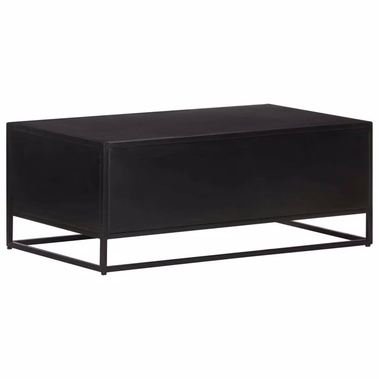 Maison Exclusive - Tavolino 90x50x35 cm in legno di mango grezzo