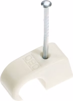 OBO clip adesiva 10-14 mm L40 grigio 100 pezzi 2228858L40GR