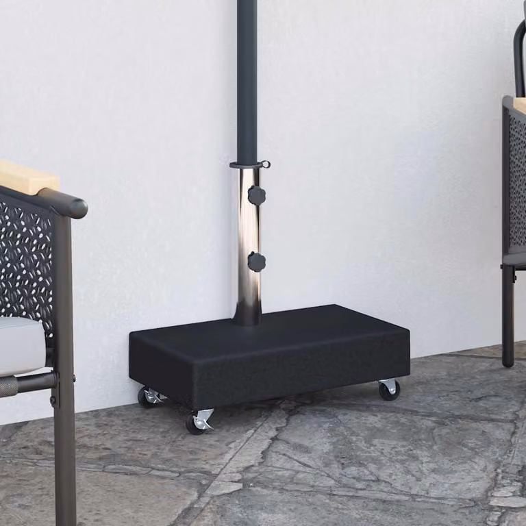 Maison Exclusive - Portaombrelli nero, 45x25x8 cm, in granito