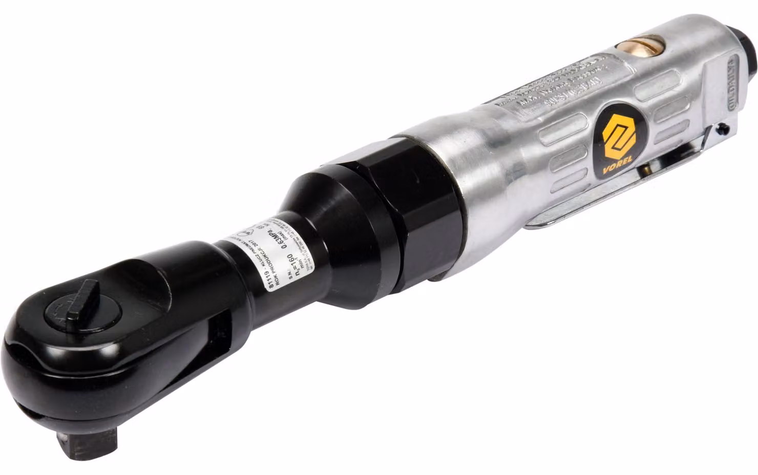 Chiave a cricchetto pneumatica 1/2", 69 Nm, VOREL