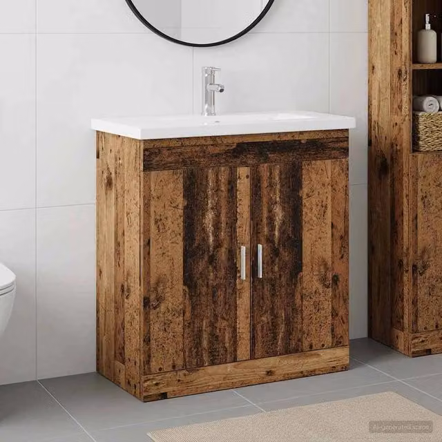 Set di mobili per il bagno Legno antico 81 x 40 x 84,5 cm 3404364