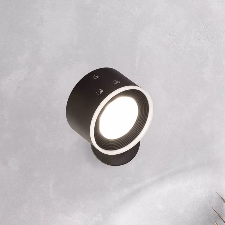 FH Lighting Faretto LED da parete Magnetics, nero, dimmerabile, RGBW Magnetic, dimmerabile, Nero, Soggiorno / Sala da pranzo, Plastica, Moderno