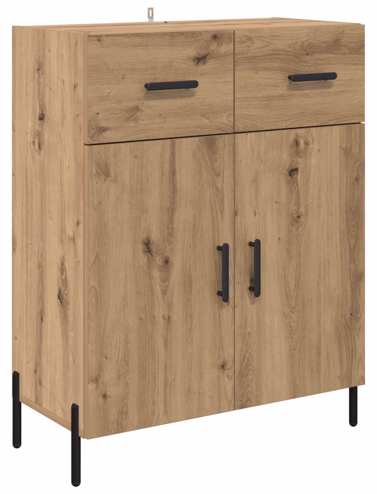 Credenza Rovere artigianale 69,5 x 34 x 90 cm Legno multistrato