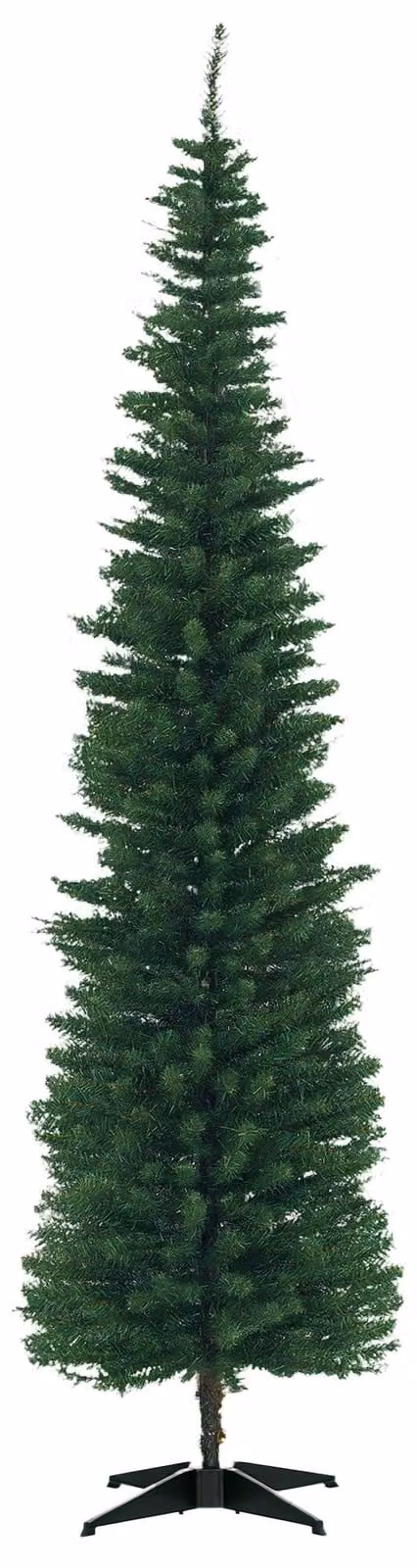 Albero di Natale abete artificiale, incl. supporto Stella di Natale 2,1 m, verde