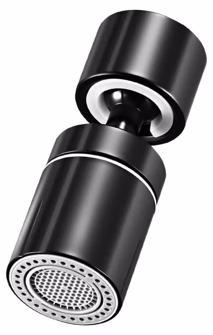 Rubinetto da cucina con rotazione a 720° e 2 getti