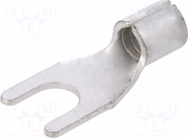 10 connettori a morsetto a forcella per cavi, sezione 4÷6 mm², filettatura M5, per cavi isolati BM 01326