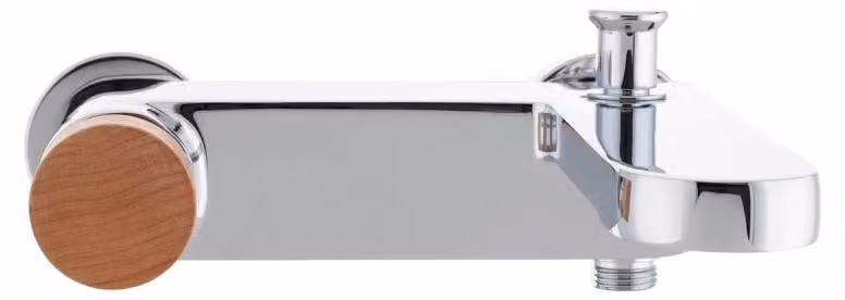 SAT Fusion miscelatore vasca, leva legno chiaro SATBSFU222DS