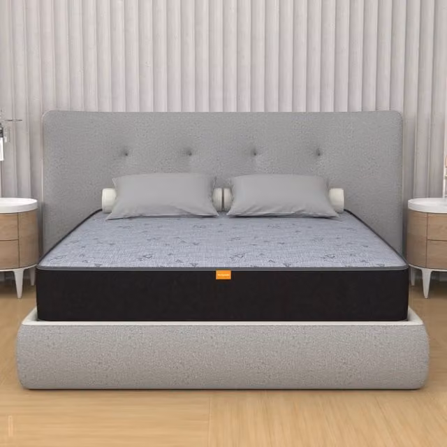 Materasso Singolo MIASUITE con Tecnologia Gel e Tessuto Traspirante, Altezza: 22 cm, L/P/H: 90 x 195 x 22 cm