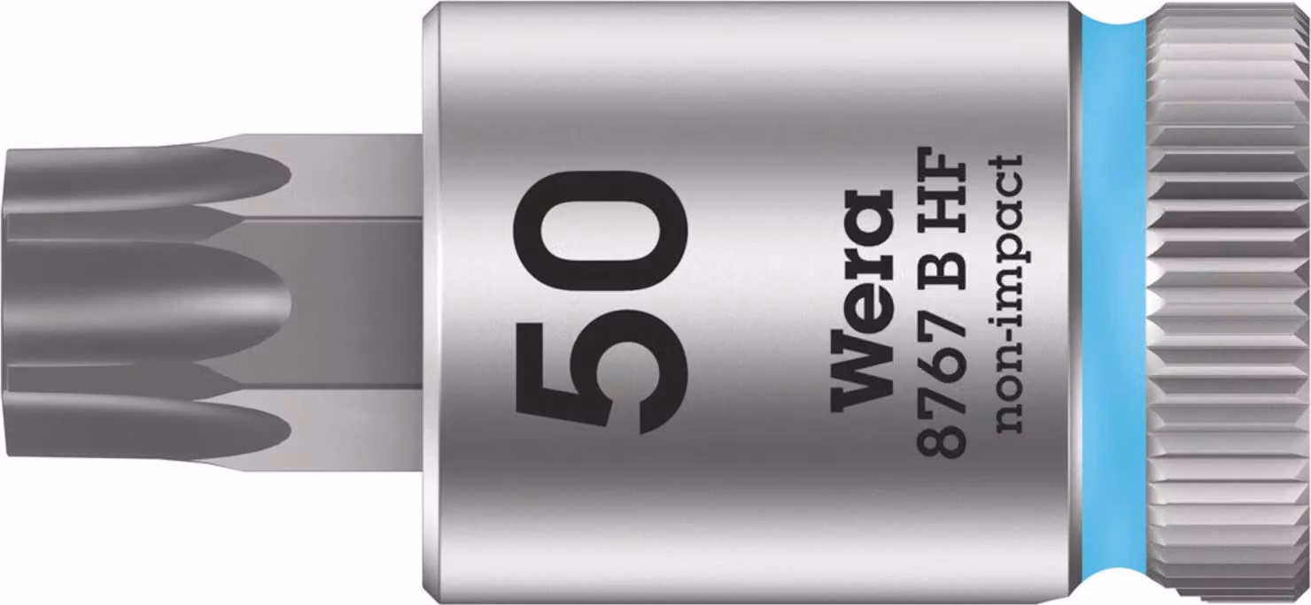 Inserto per cacciavite con funzione di bloccaggio 3/8" T50x38,5 mm Wera | 4013288188953